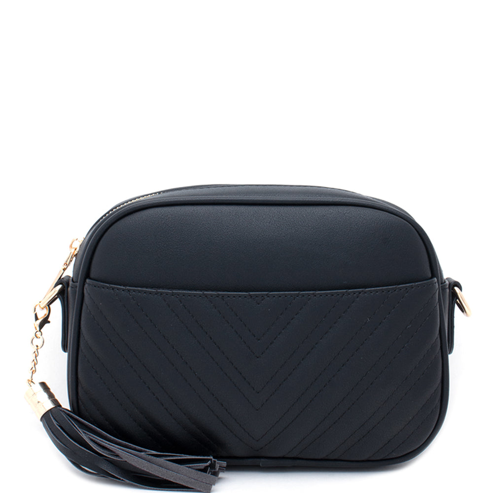 Tassel cross body discount bag