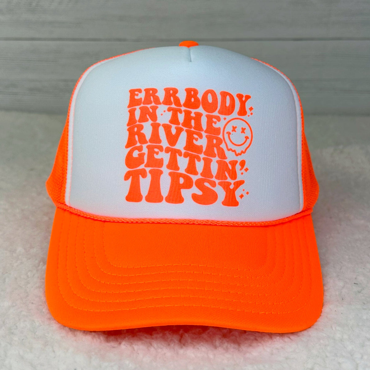 Errbody In The River Hat allow 7 days to process + shipping time