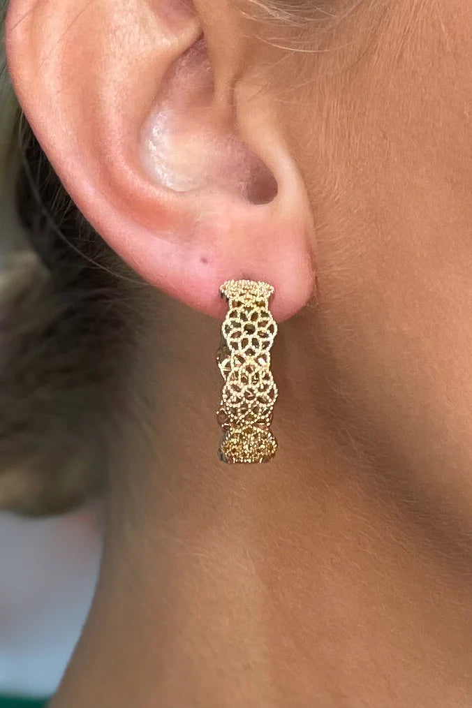 GOLD ELEANA EARRINGS