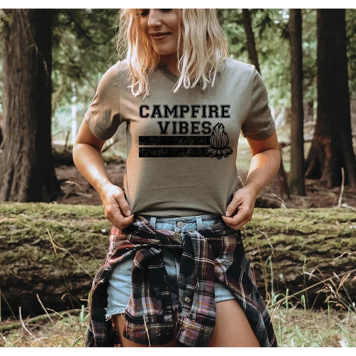 Campfire Vibes  Graphic Tee ALLOW 7 DAYS TO SHIP + SHIP TIME