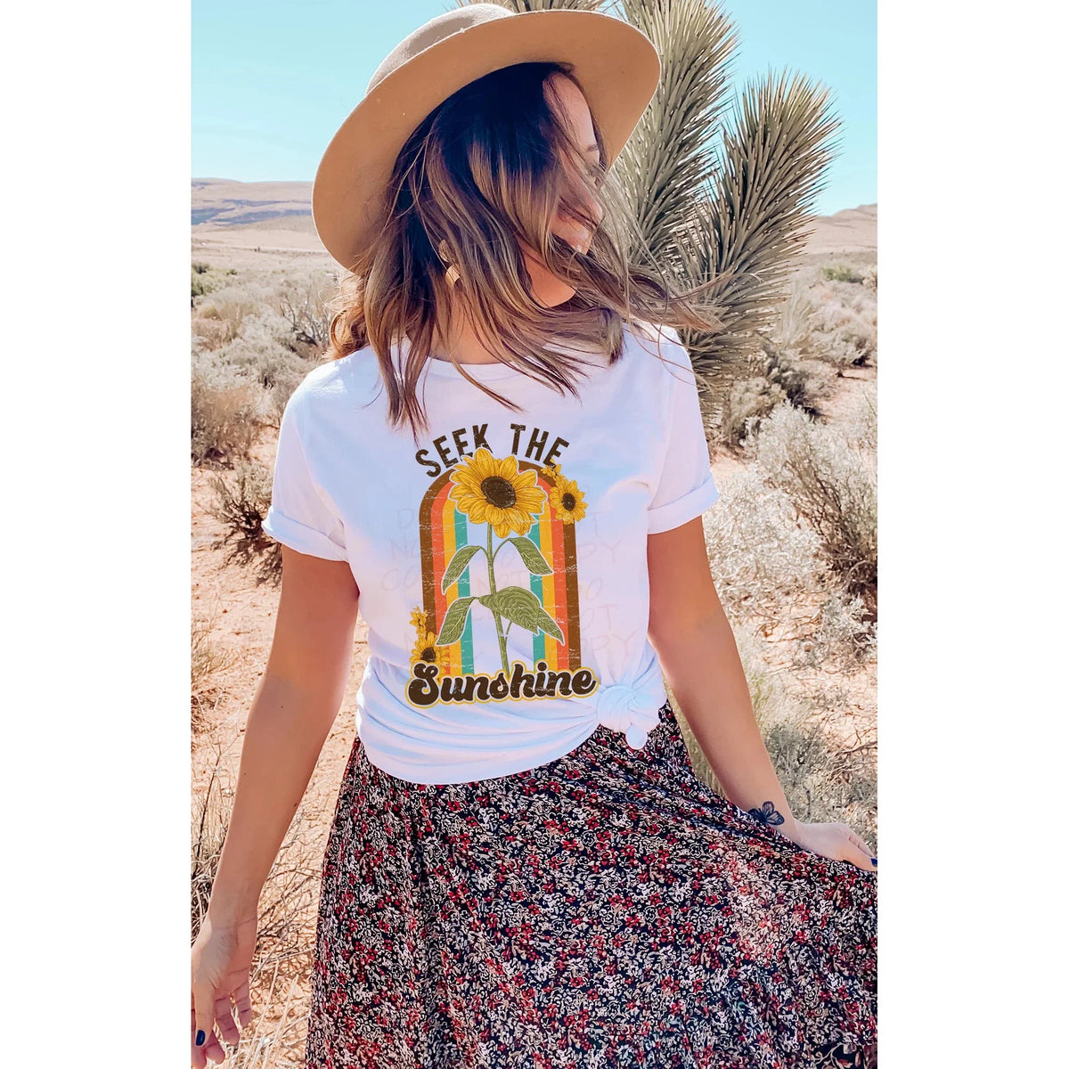 Seek the Sunshine GRAPHIC TEE ALLOW 7 DAYS TO SHIP + SHIP TIME