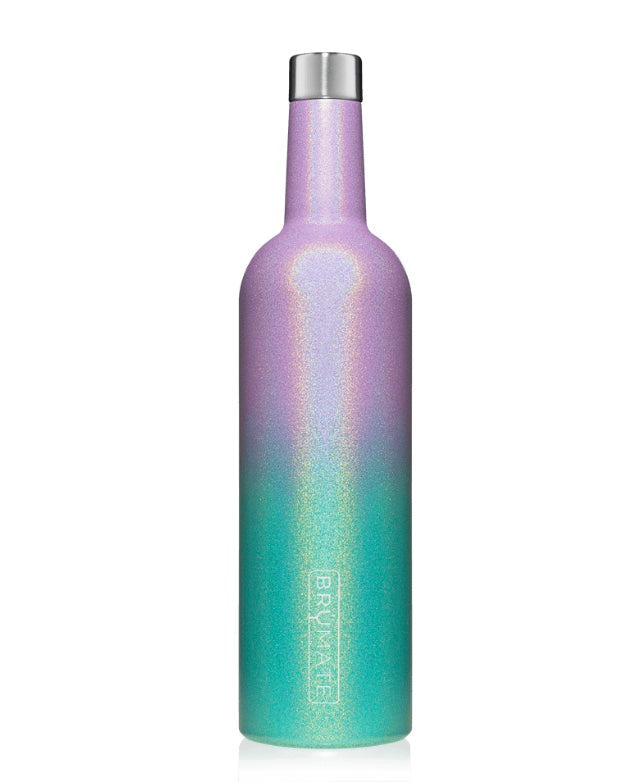 BruMate Glitter Aqua Glitter Flask