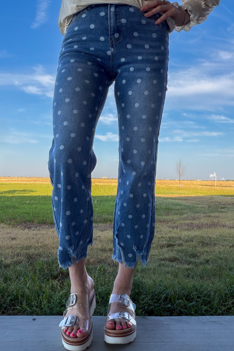 Sterling Kreek - Dot Darling Jeans: 1/2