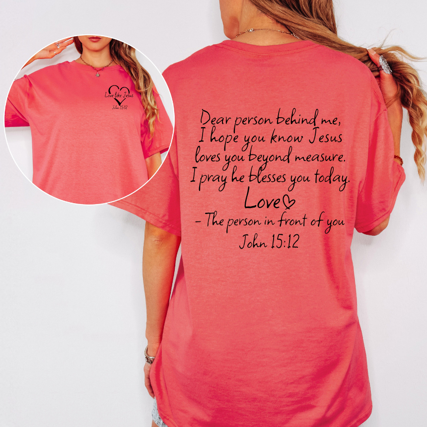 LOVE LIKE JESUS GRAPHIC TSHIRT