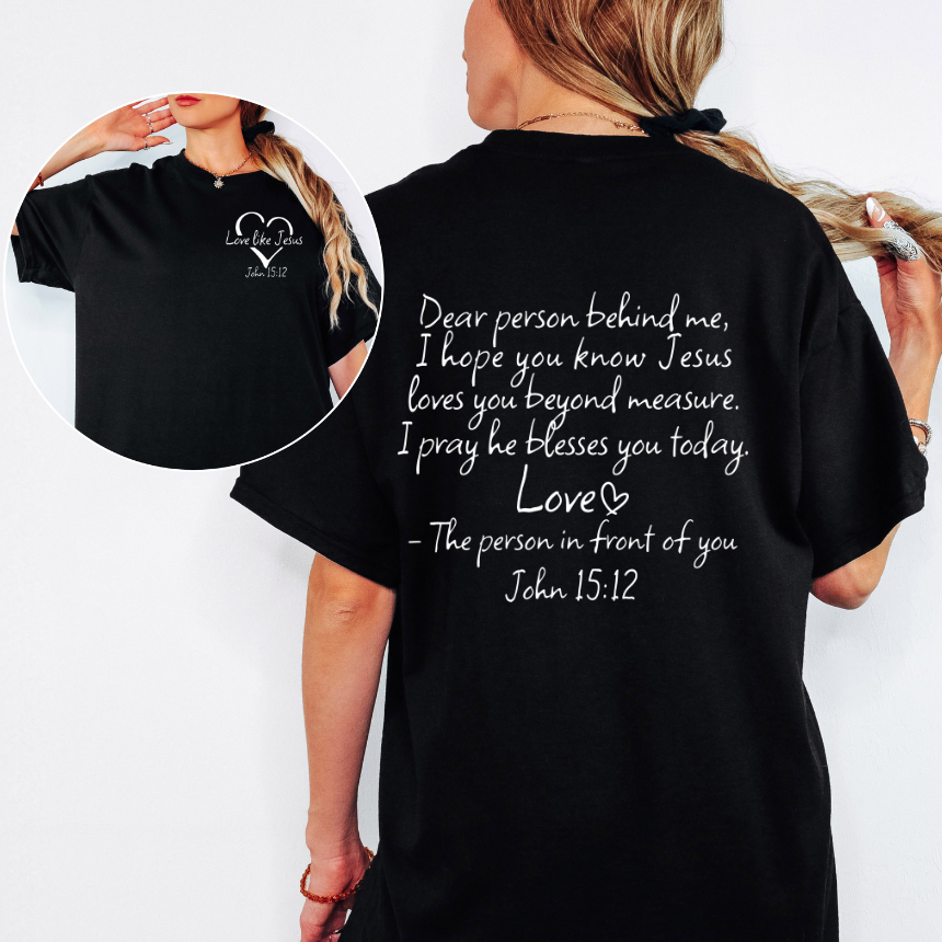 LOVE LIKE JESUS GRAPHIC TSHIRT