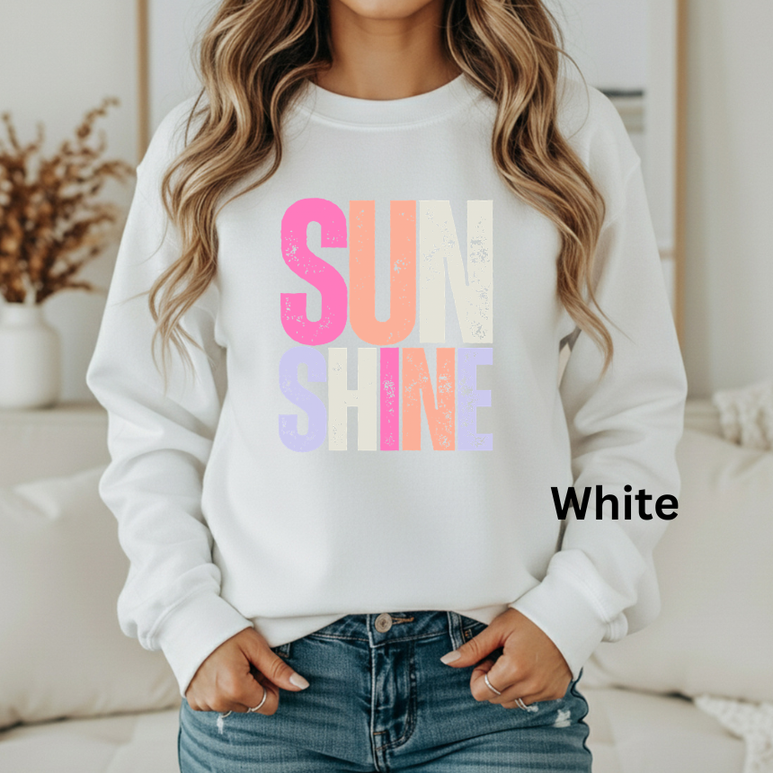 SUNSHINE GRAPHIC SWEATSHIRT