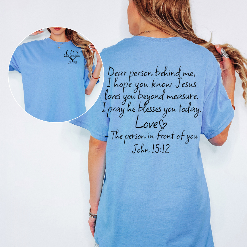 LOVE LIKE JESUS GRAPHIC TSHIRT