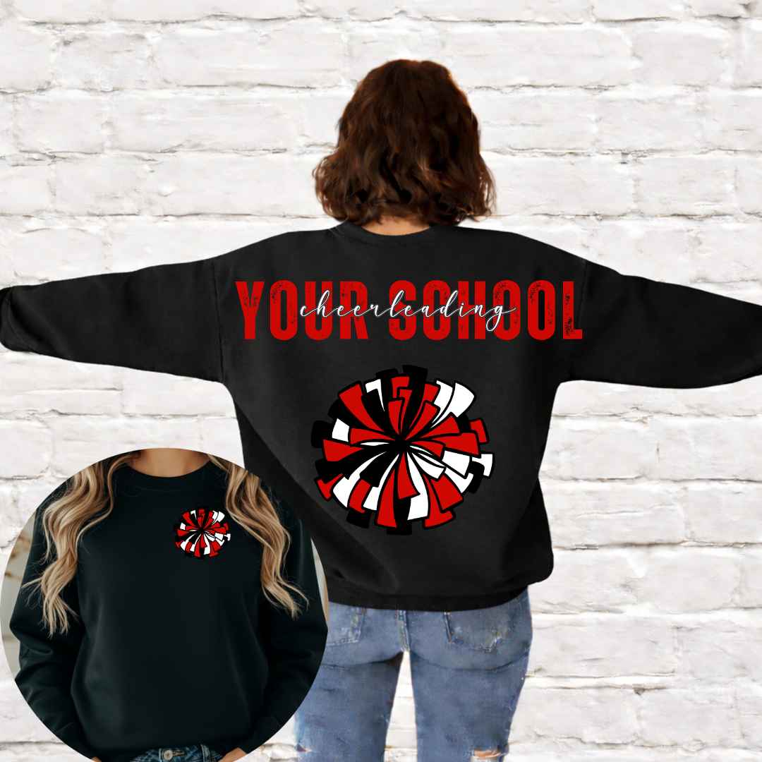 CUSTOM BIG BACK CHEERLEADING