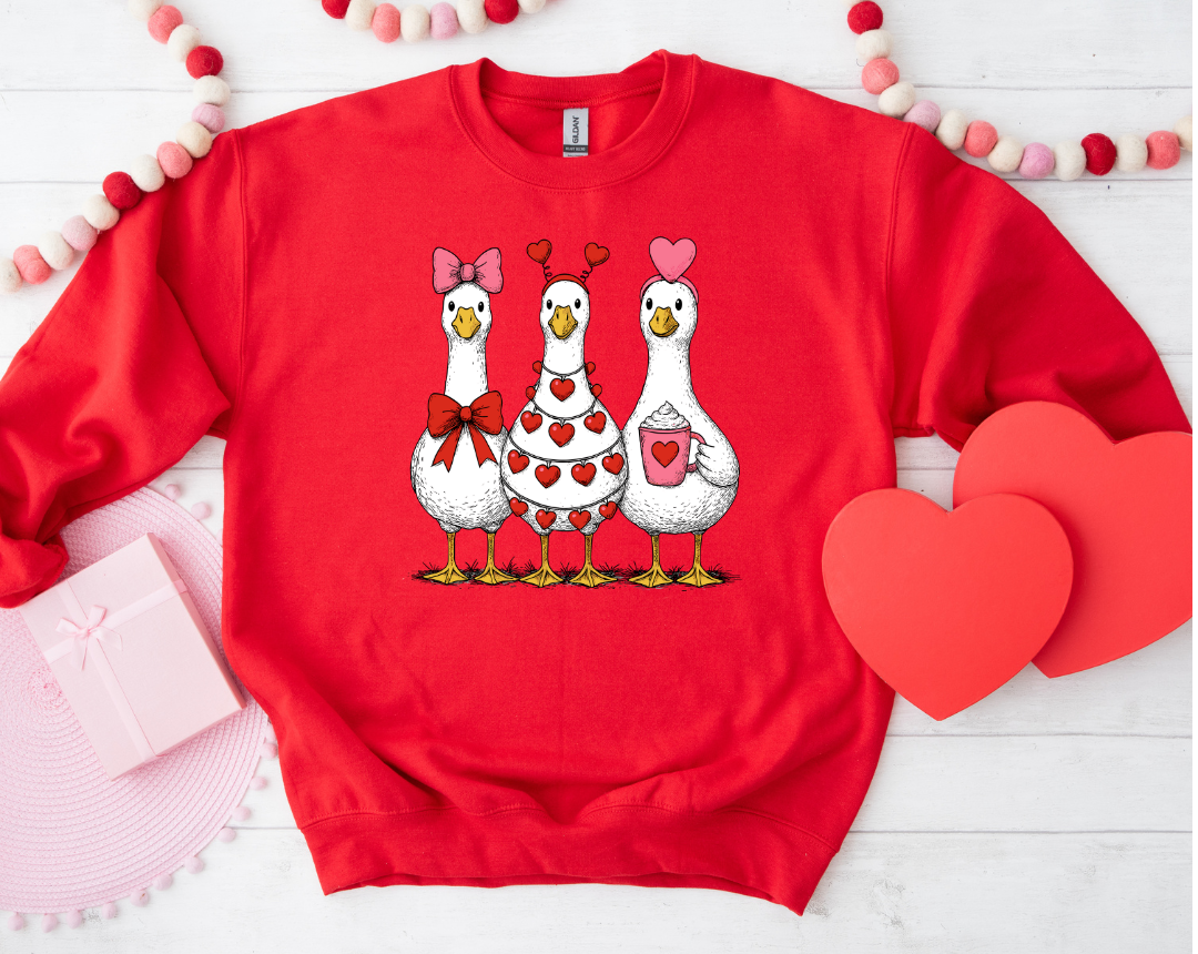 TRI GOOSE VALENTINE - SHORT SLEEVE TEE
