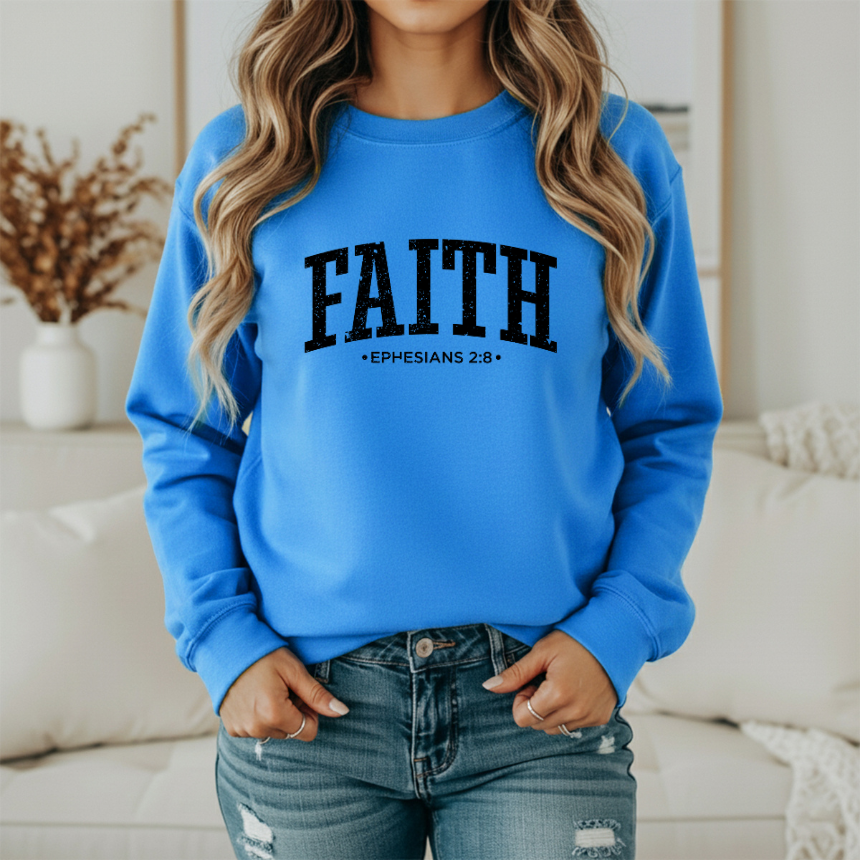 FAITH GRAPHIC SWEATSHIRT