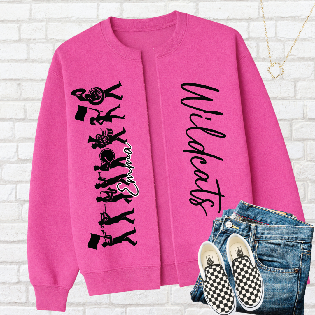 BAND Custom Split Cardigan