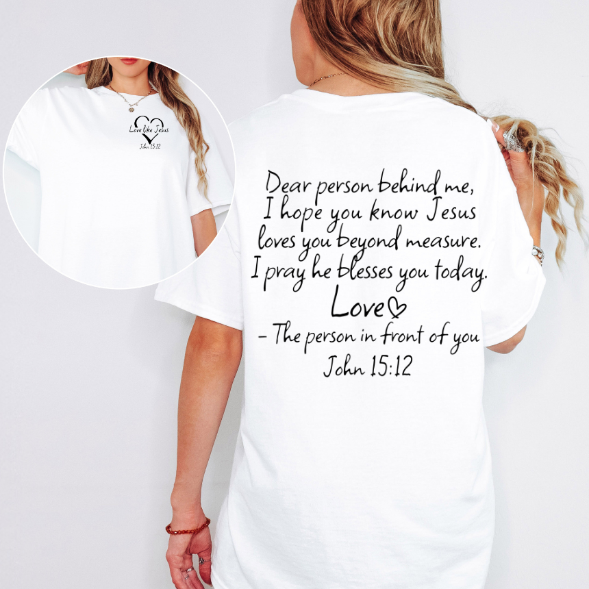 LOVE LIKE JESUS GRAPHIC TSHIRT