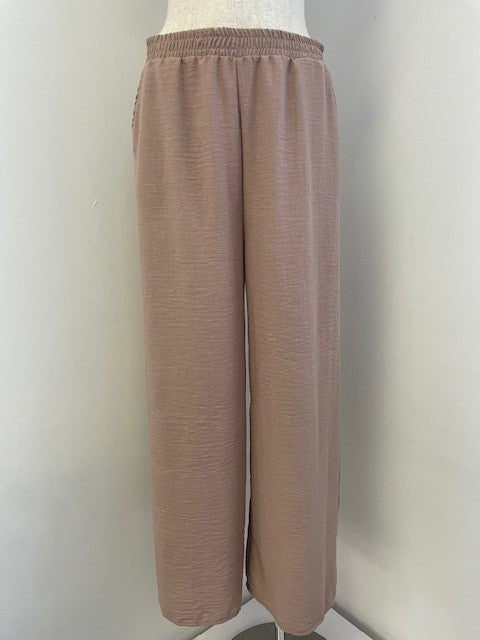 TOAST WIDE LEG ELASTIC WAIST BAND PANTS