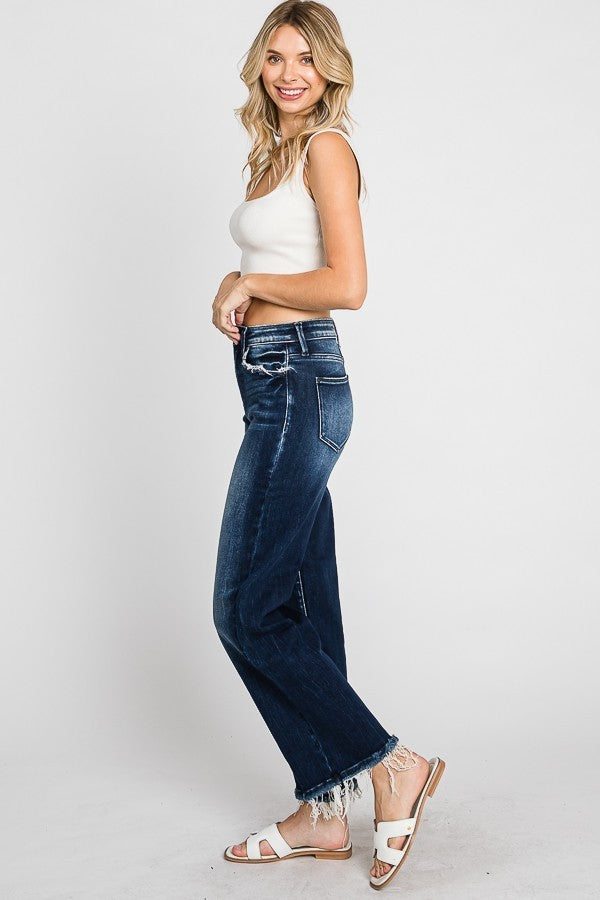 PETRA CLASSIC STRAIGHT HIGH RISE JEANS