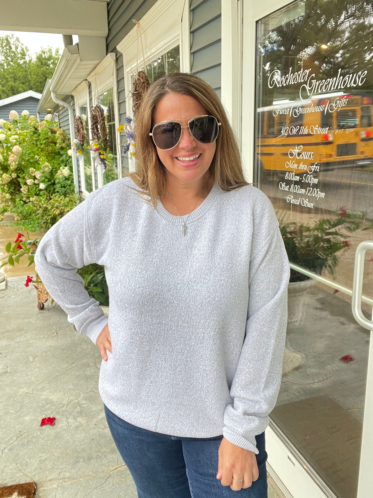 SALT AND PEPPER Nantucket Fleece Crewneck Pullover