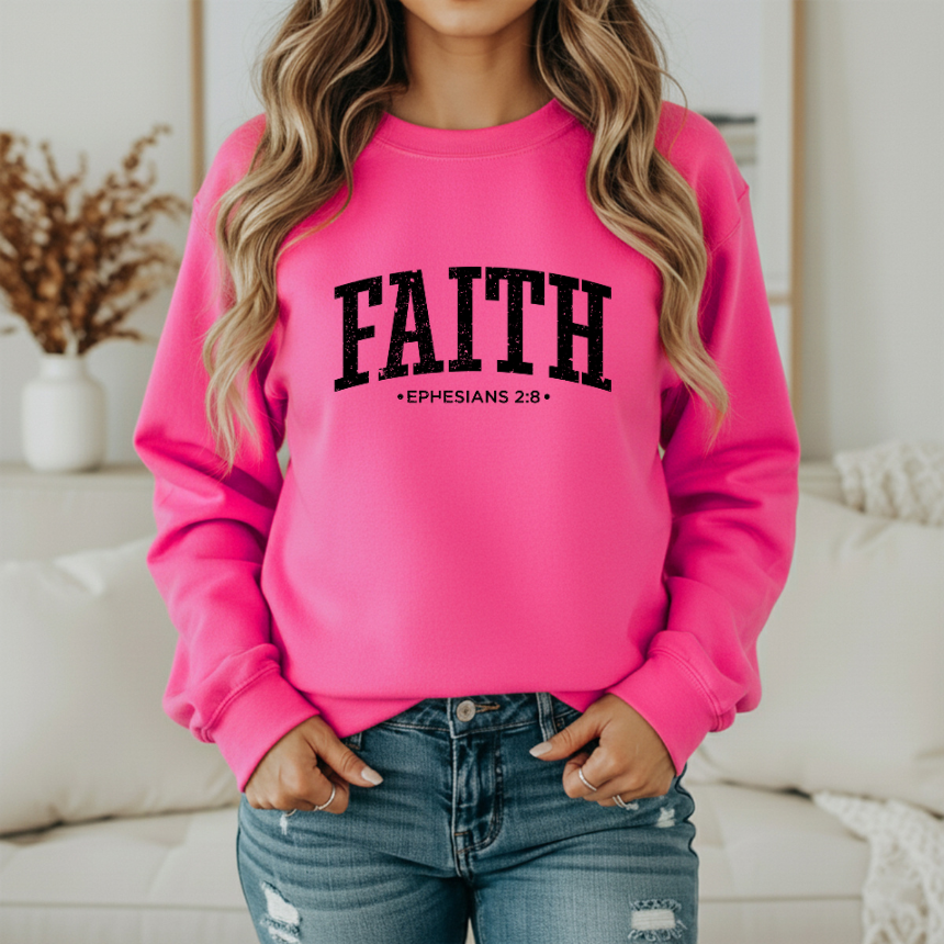 FAITH GRAPHIC SWEATSHIRT