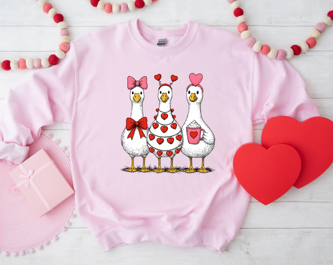 TRI GOOSE VALENTINE - SWEATSHIRT