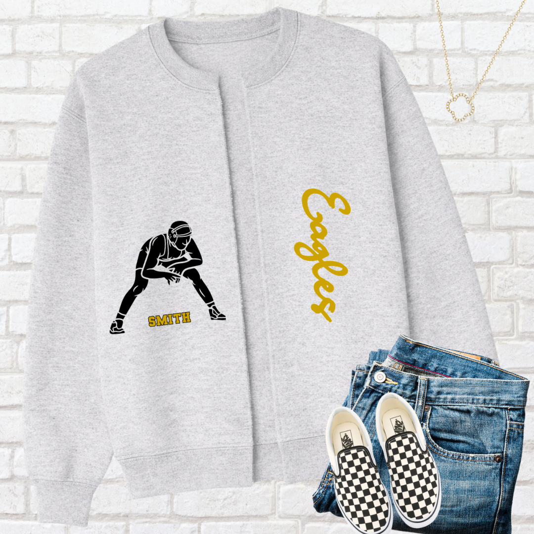WRESTLING Custom Split Cardigan