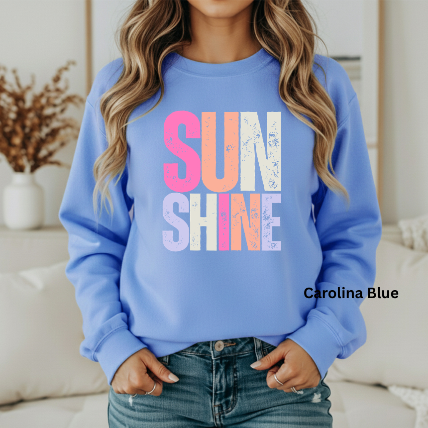 SUNSHINE GRAPHIC SWEATSHIRT