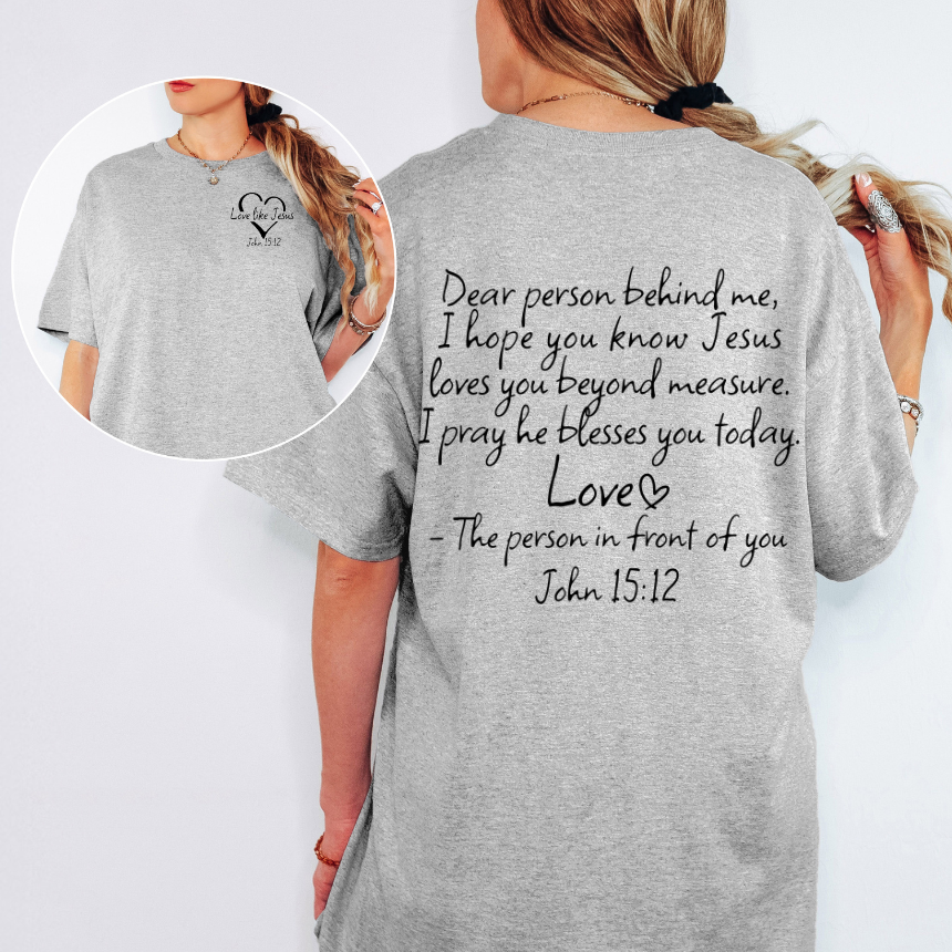 LOVE LIKE JESUS GRAPHIC TSHIRT