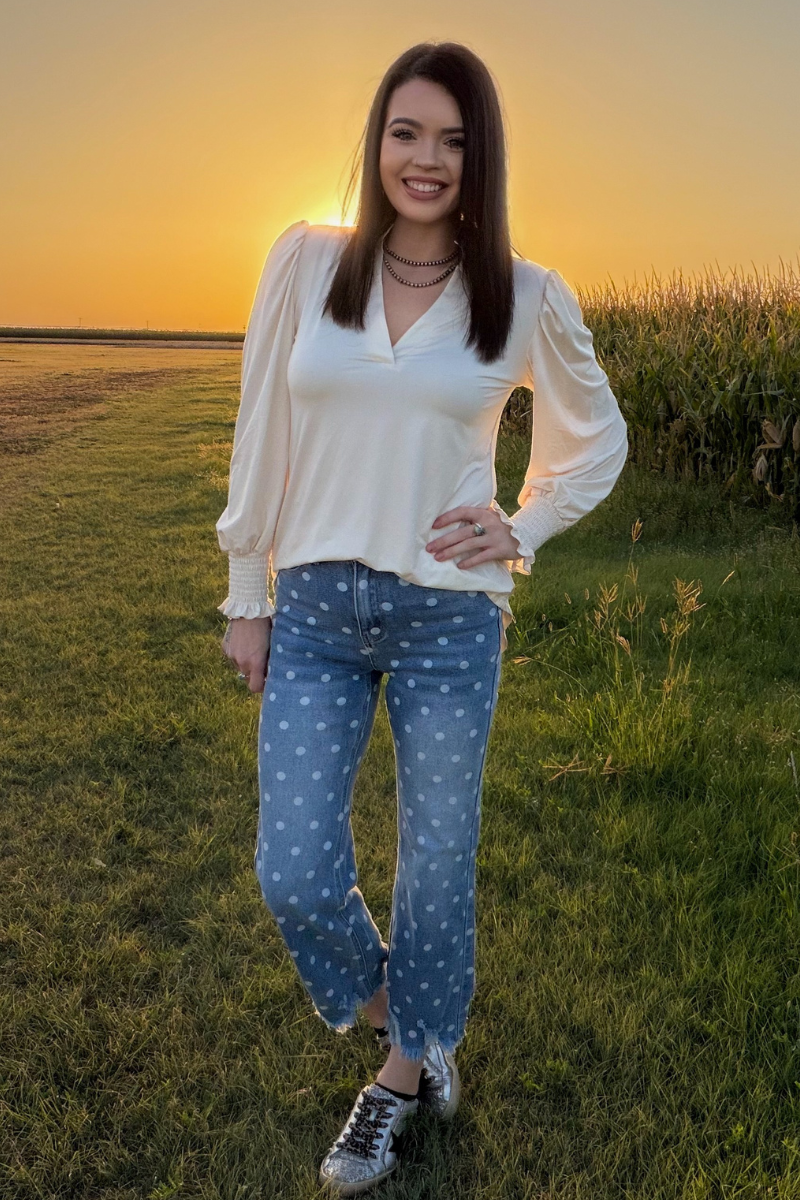 Sterling Kreek - Dot Darling Jeans: 1/2