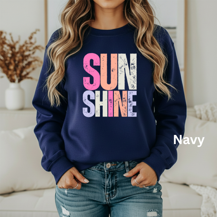 SUNSHINE GRAPHIC SWEATSHIRT