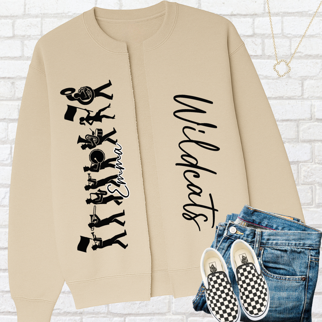 BAND Custom Split Cardigan