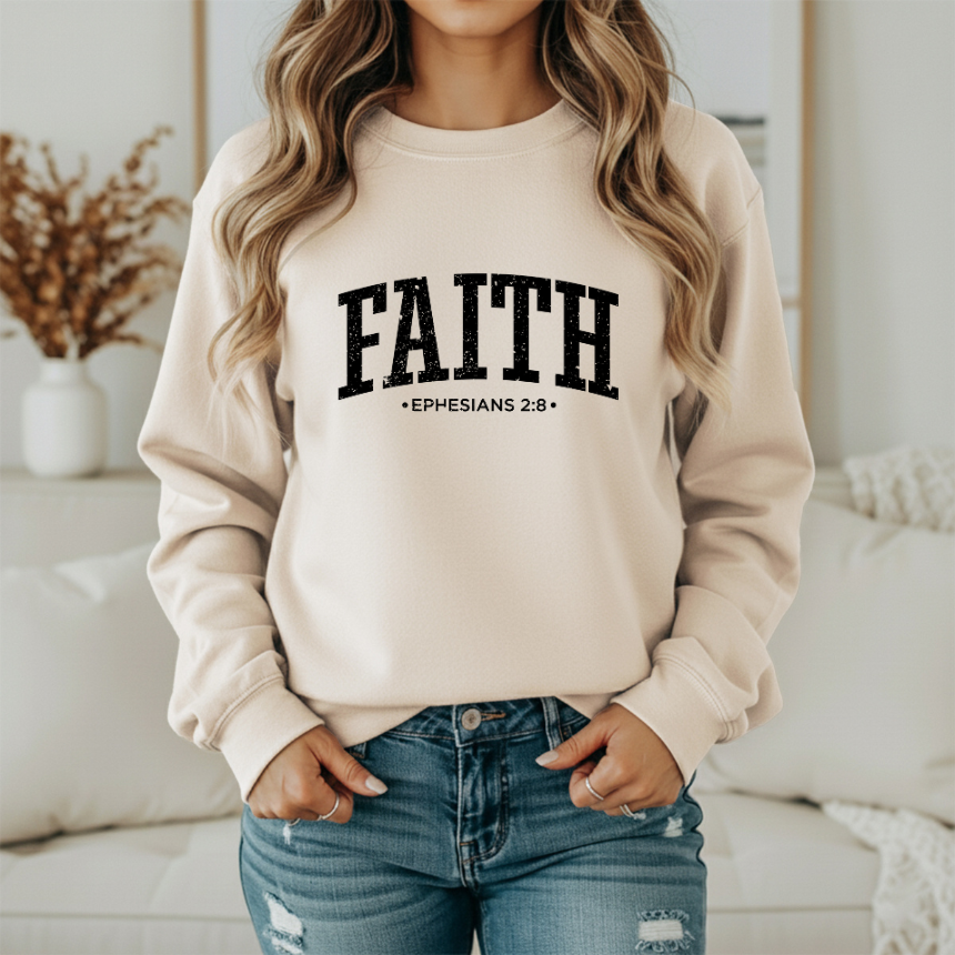 FAITH GRAPHIC SWEATSHIRT