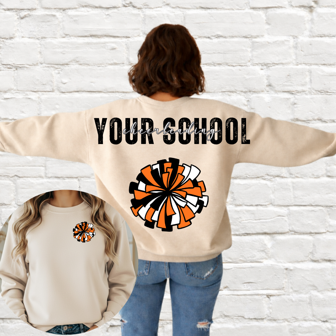 CUSTOM BIG BACK CHEERLEADING