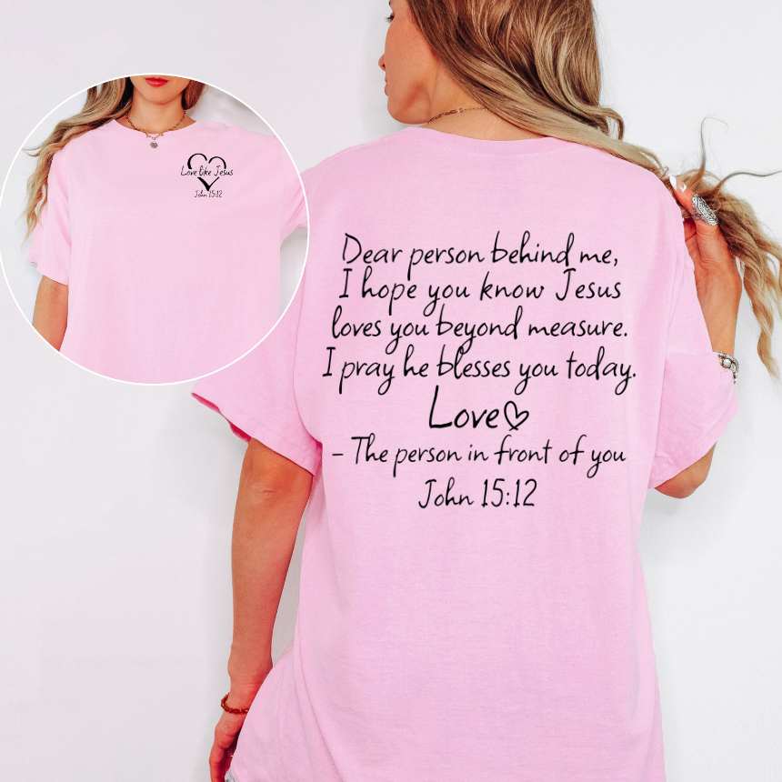 LOVE LIKE JESUS GRAPHIC TSHIRT