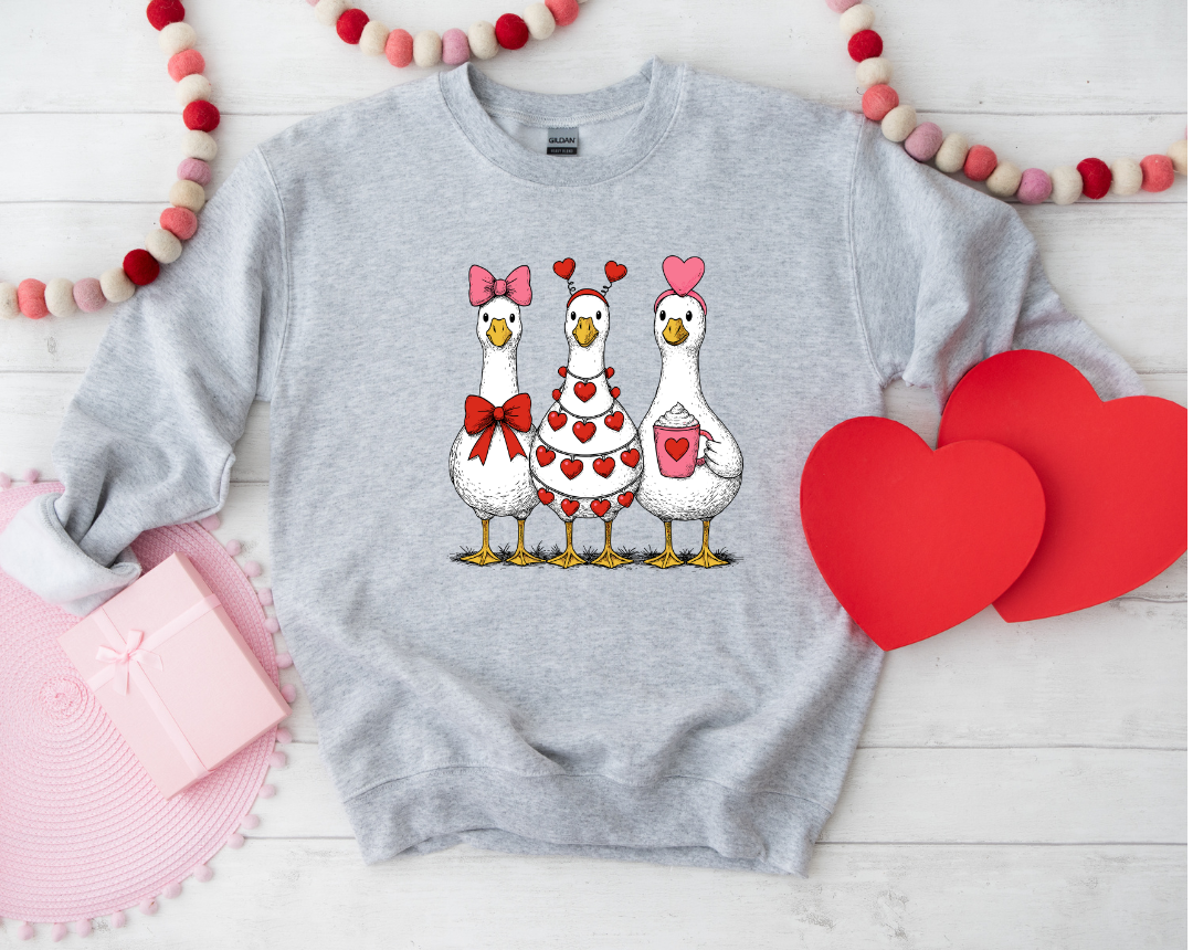 TRI GOOSE VALENTINE - SWEATSHIRT