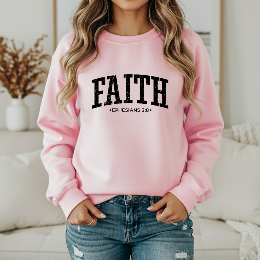 FAITH GRAPHIC SWEATSHIRT