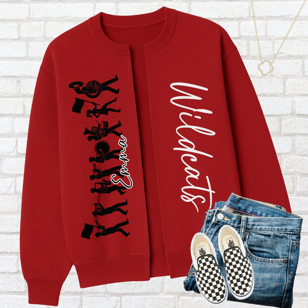 BAND Custom Split Cardigan