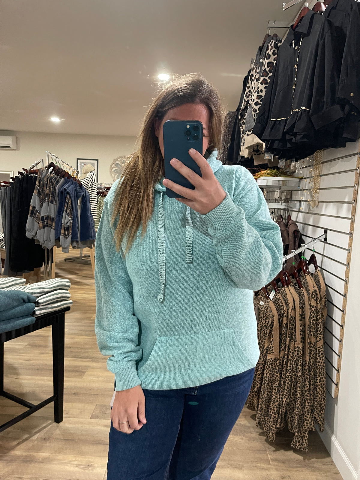 SEAGRASS  Nantucket Fleece Hooded Pullover