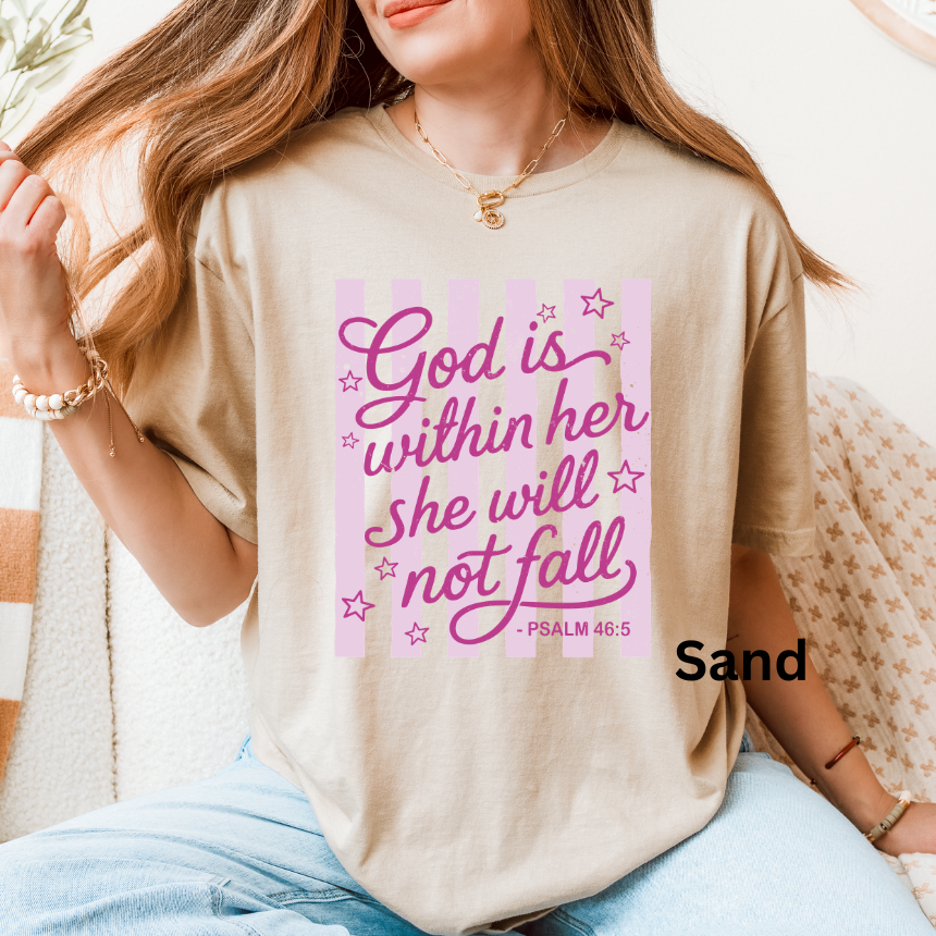 GOD IS WITHIN HER - TEE