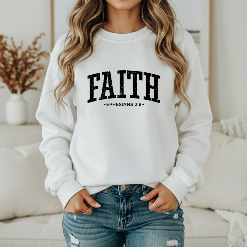 FAITH GRAPHIC SWEATSHIRT
