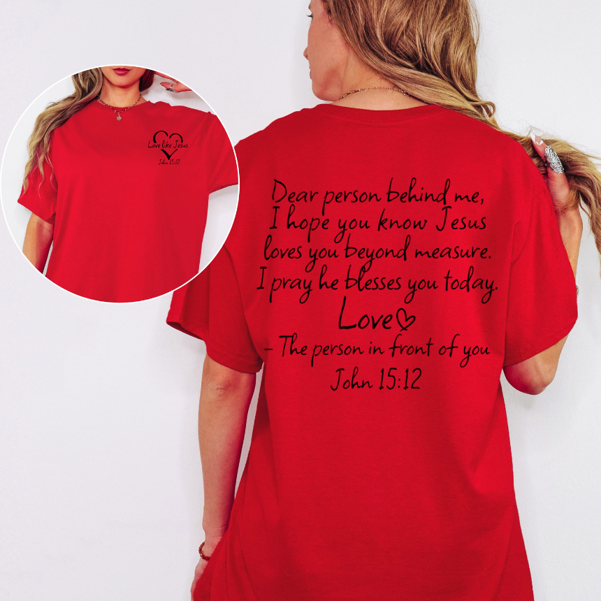 LOVE LIKE JESUS GRAPHIC TSHIRT
