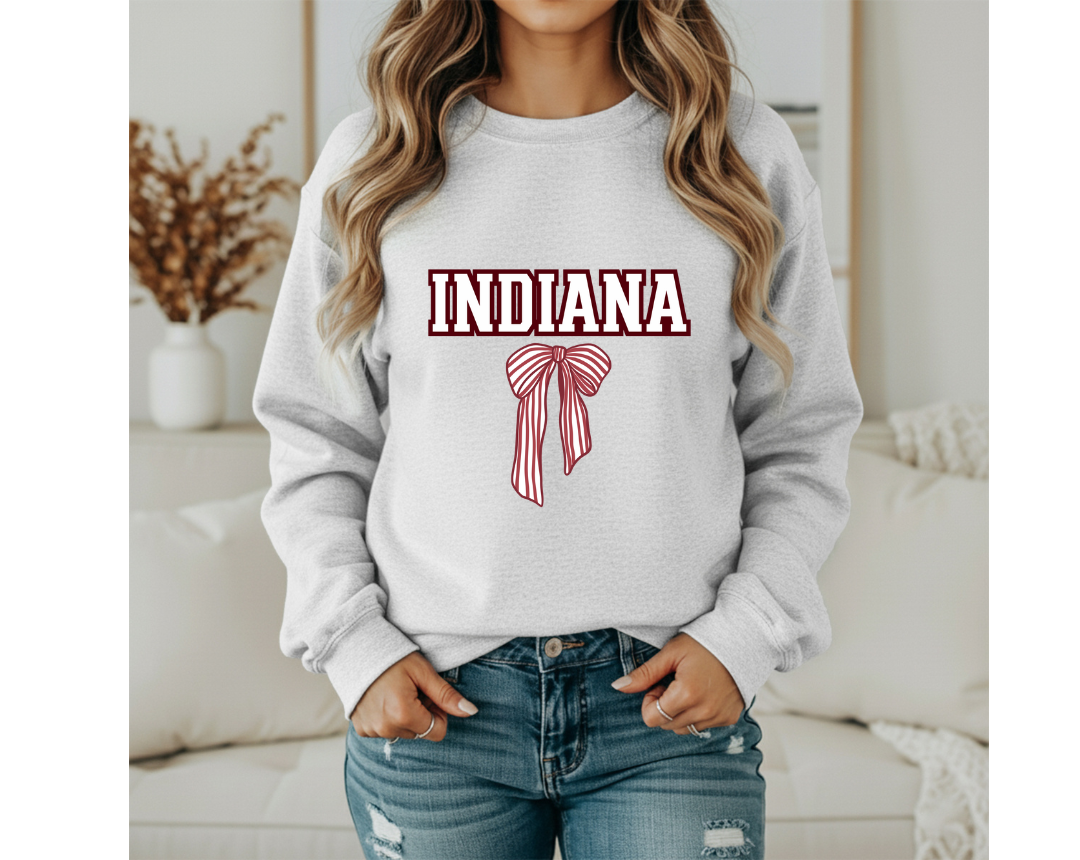 INDIANA BOW SWEATSHIRT