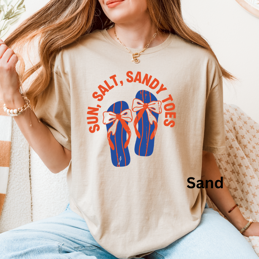 SUN, SALT AND SANDY TOES GRAPHIC