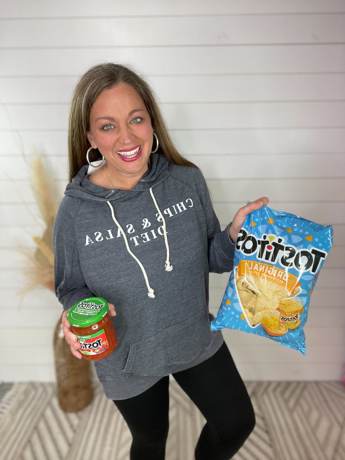 CHIPS AND SALSA LIGHT WEIGHT HOODIE