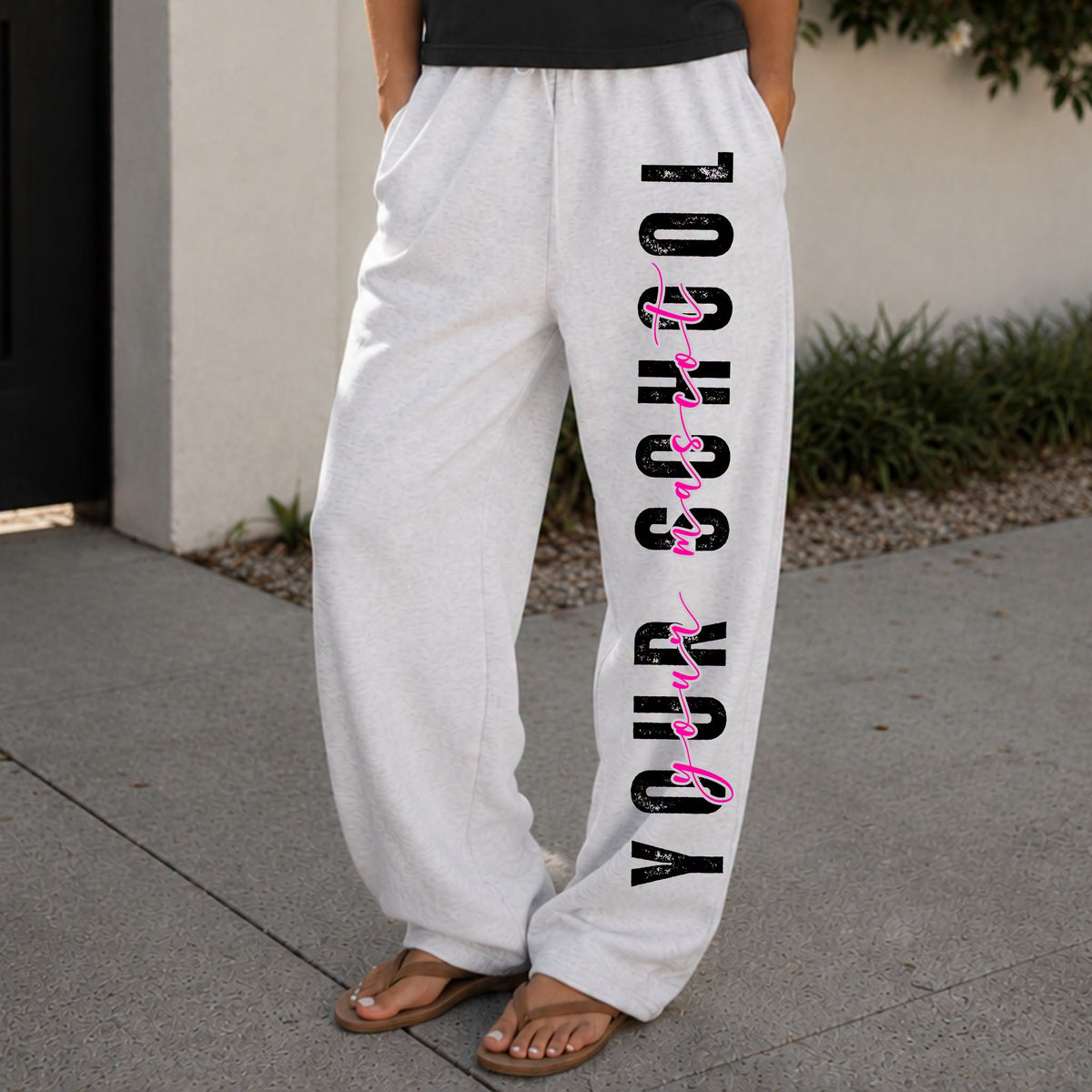 ADULT Unisex Open-Bottom Sweatpants - CUSTOM NAMES