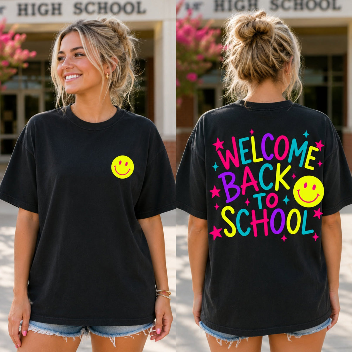 Welcome Back To School — Comfort Colors 1717