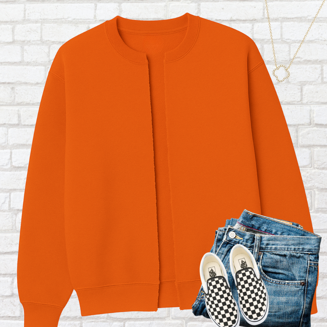 SOFTBALL OR BASEBALL Custom Split Cardigan