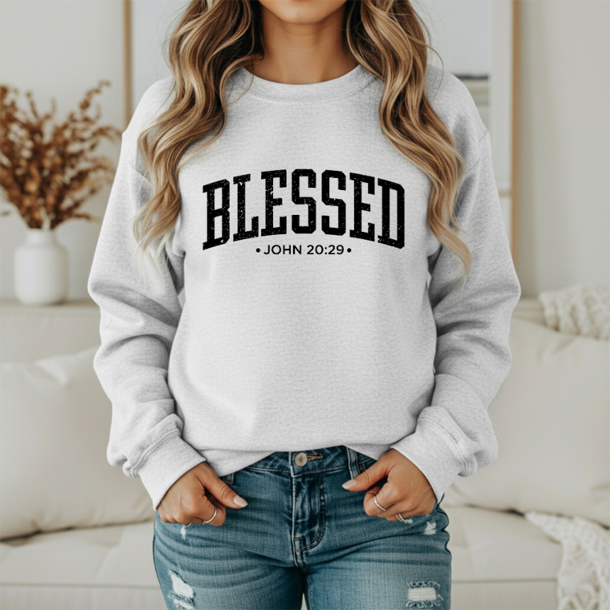 BLESSED GRAPHIC SWEATSHIRT