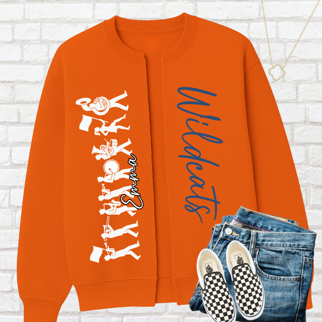BAND Custom Split Cardigan