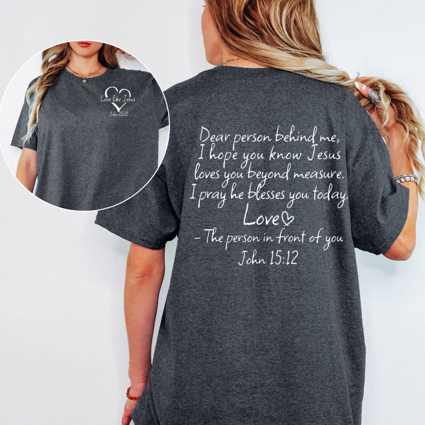 LOVE LIKE JESUS GRAPHIC TSHIRT