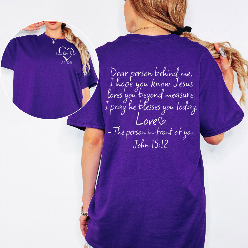LOVE LIKE JESUS GRAPHIC TSHIRT