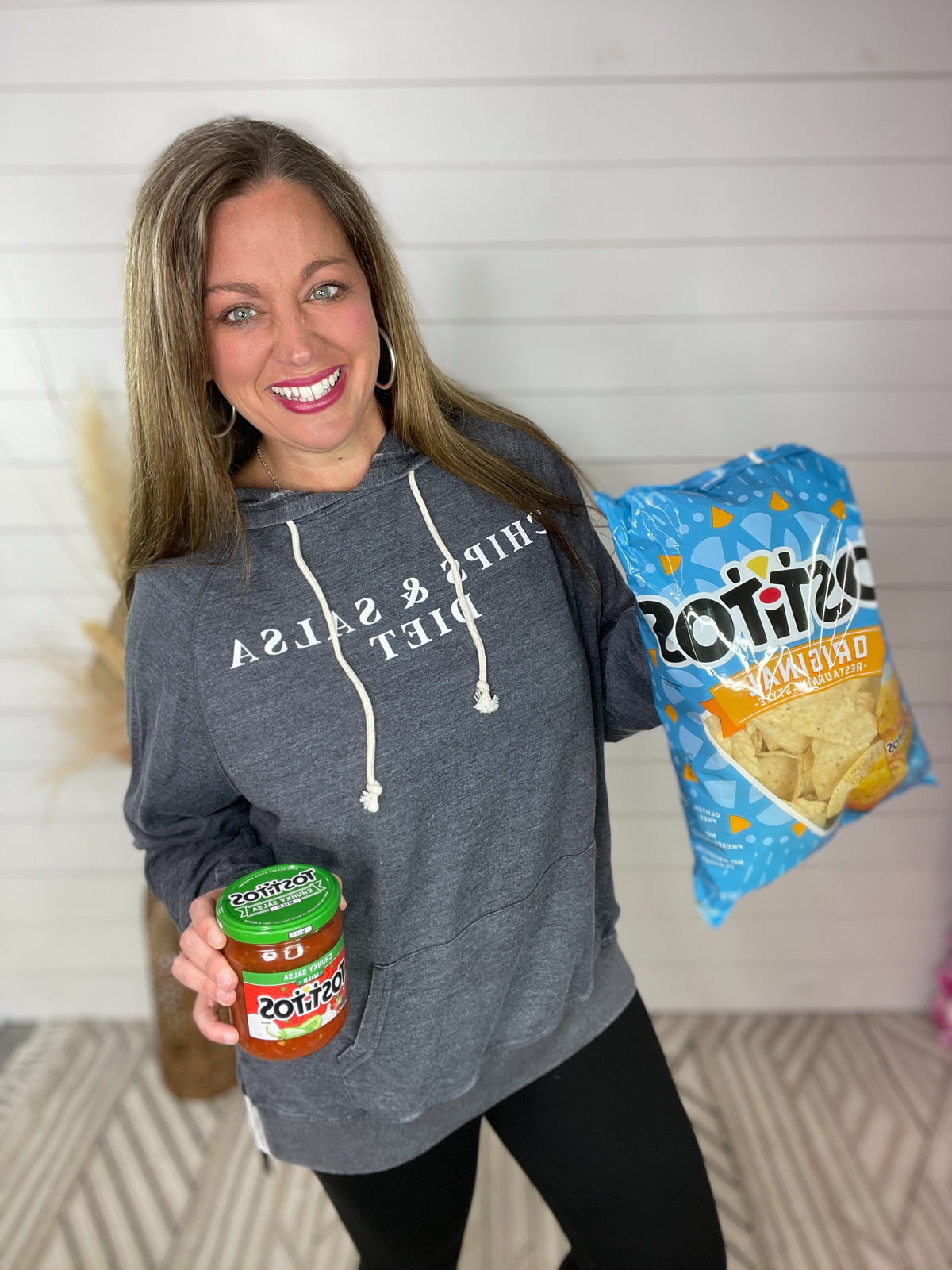 CHIPS AND SALSA LIGHT WEIGHT HOODIE