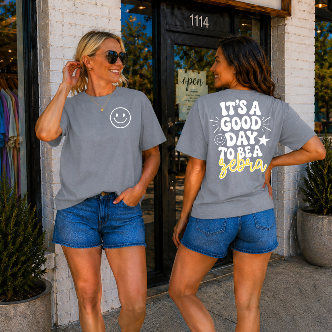COMFORT COLORS - IT'S A GOOD DAY TO BE .... (CUSTOM MASCOT AND COLOR)