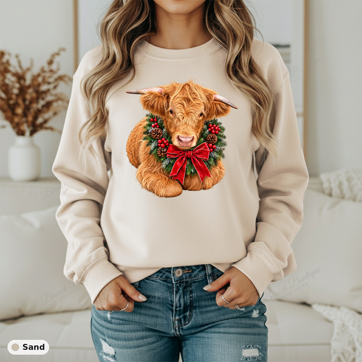 CUSTOM HOLIDAY PET SWEATSHIRT